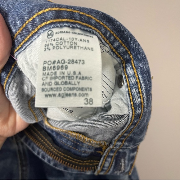 Adriano Goldschmied Jeans The Graduate Tailored Leg 38 29” Inseam Blue - Picture 8 of 9